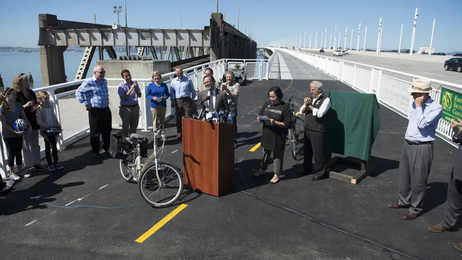 Robert Rayburn of the East Bay Bicycle Coalition