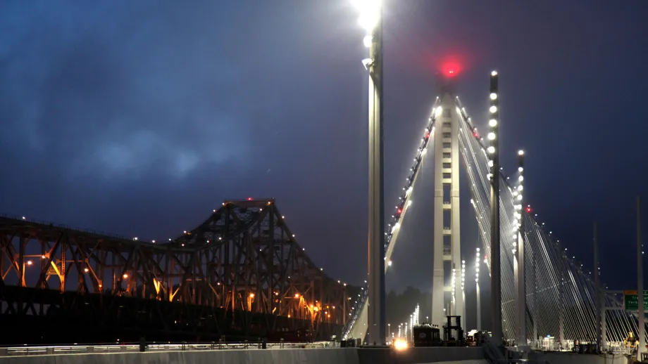 Lighting the Bay Bridge East Span