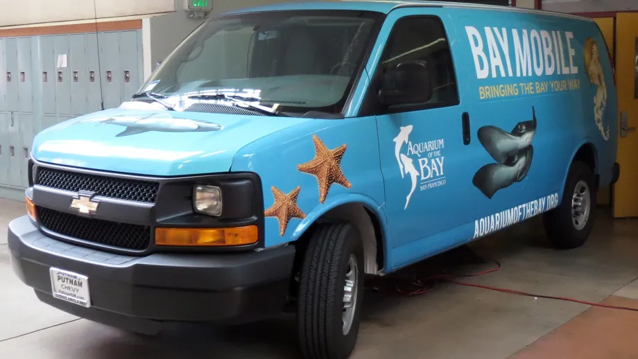 The BayMobile van is ready to roll. 