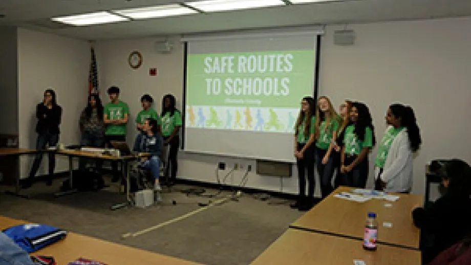 A presentation on Teen Impact on Safe Routes to Schools from the Alameda County Safe Routes to Schools Youth Task Force.