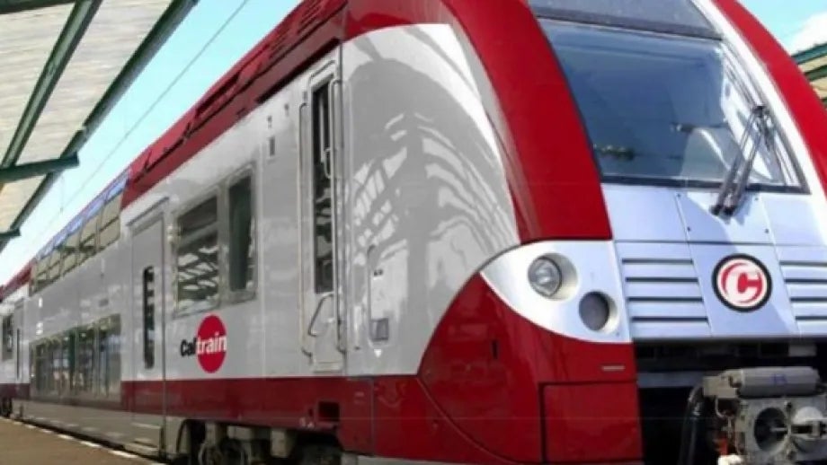 Rendering of new Caltrain Electrical Multiple Unit (EMU)