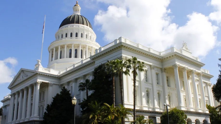 Sacramento California's Capitol building