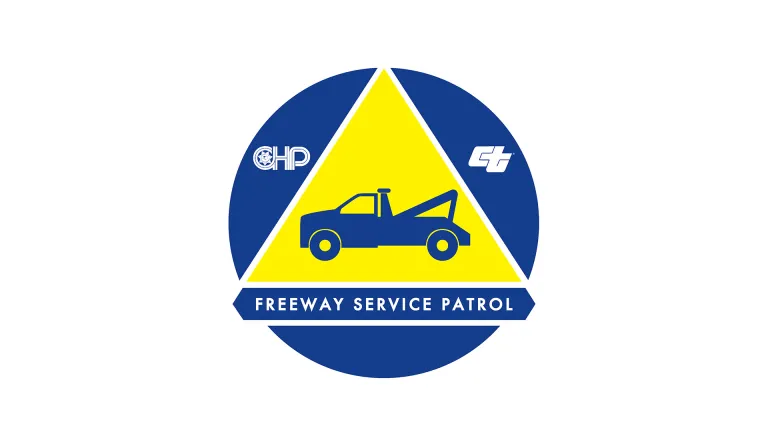 Freeway Service Patrol logo.